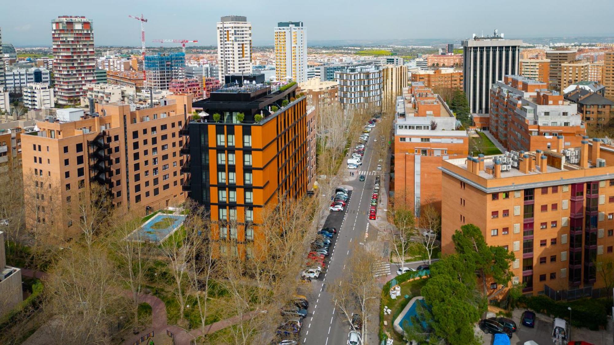 Hotel Pinar Plaza Madrid Exterior foto